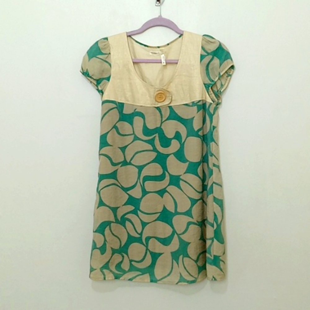Theme Size Medium Abstract Geometric Baby Doll Top